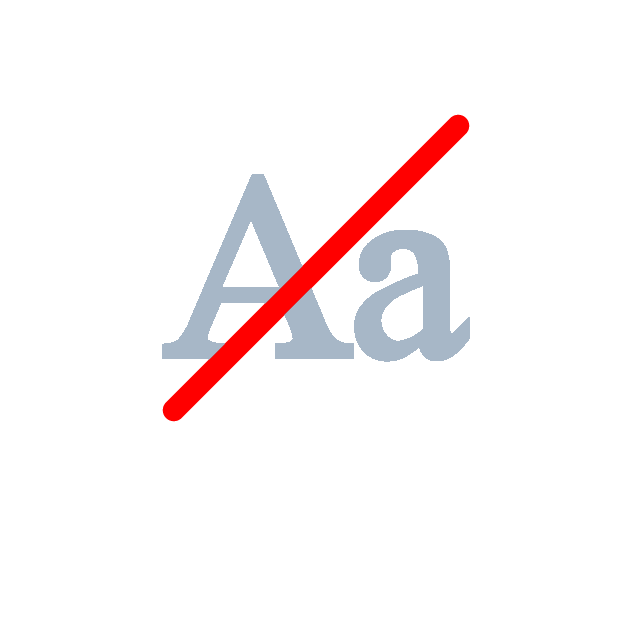 Blocked Keywords