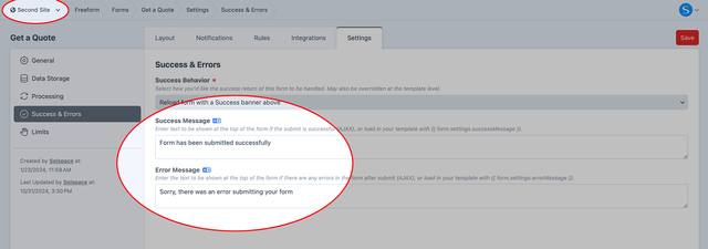 Translatable Settings in Form Builder