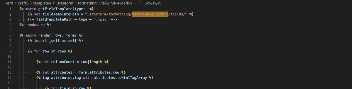 Change file path references in '_row.twig'