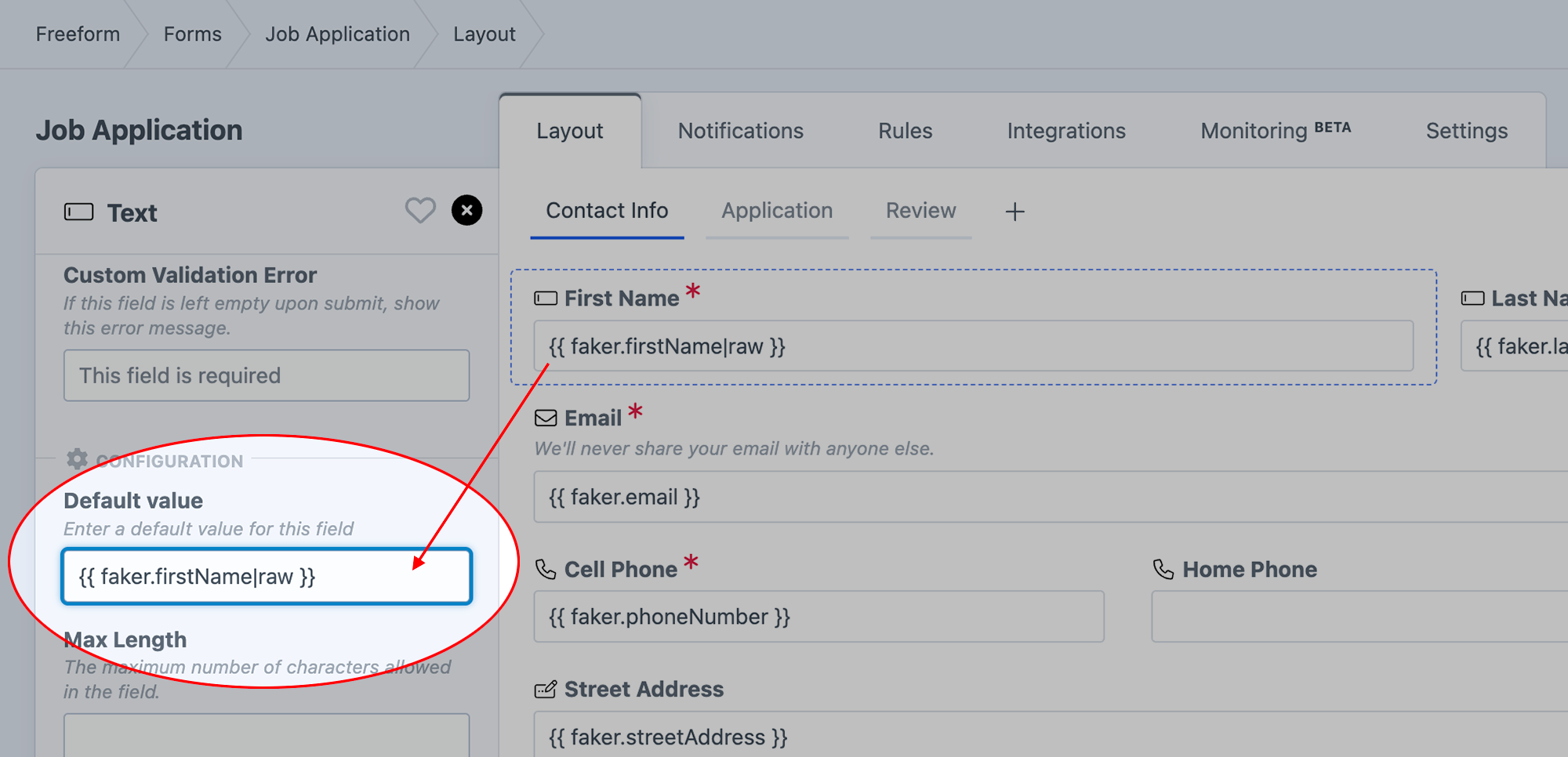 Generate Fake Data - Developer | Freeform 5.x for Craft | Solspace