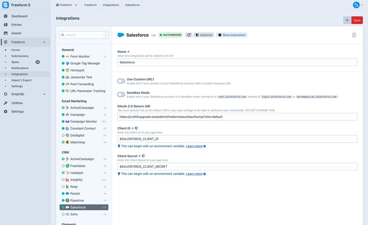 Integrations