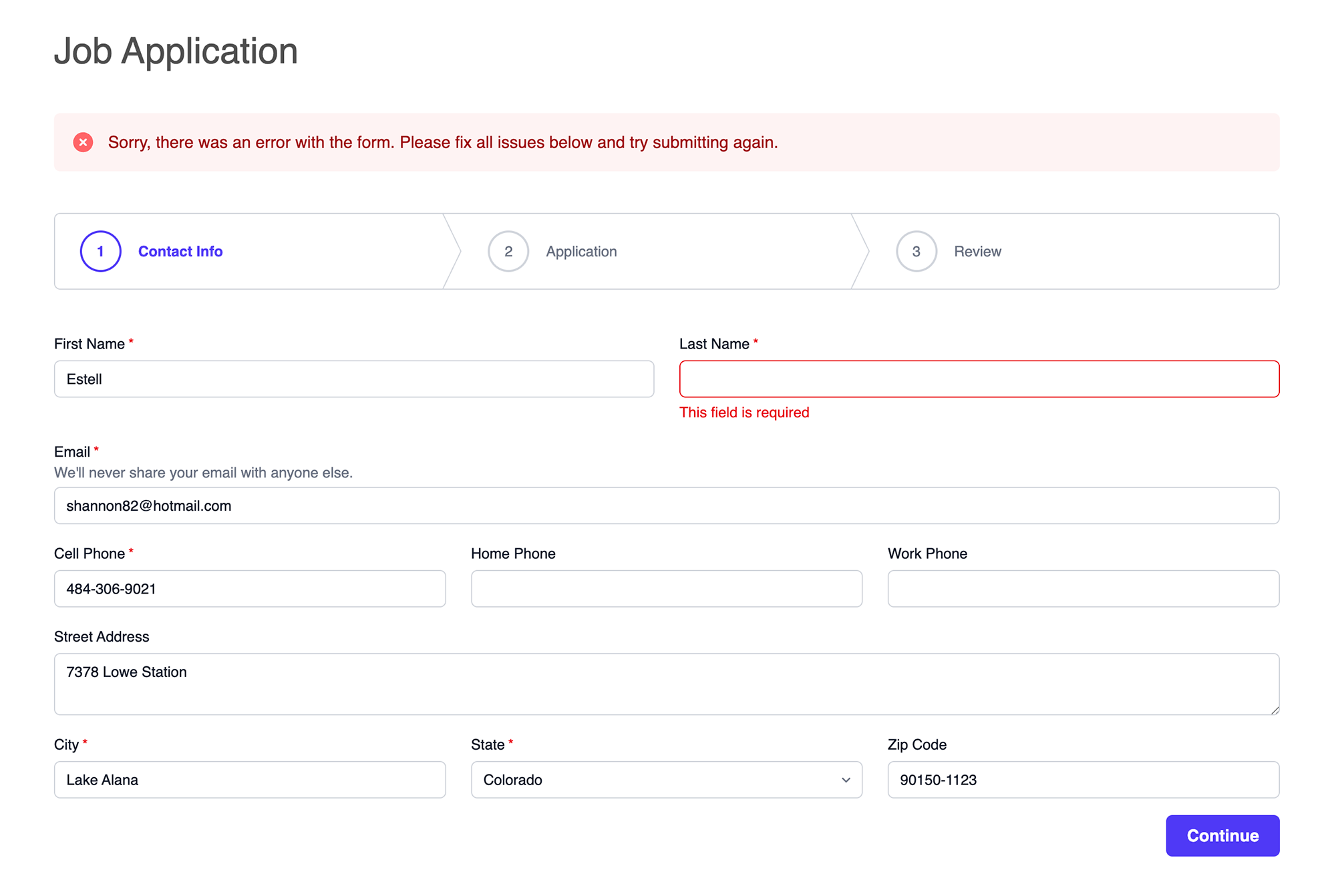 Tailwind 4 Light formatting template